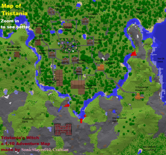 Tristania's Witch Map 1